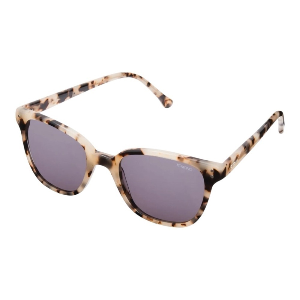 NEW KOMONO Renee Ivory Demi sunglasses (NWT) Cream Brown Tortoise - Picture 4 of 11